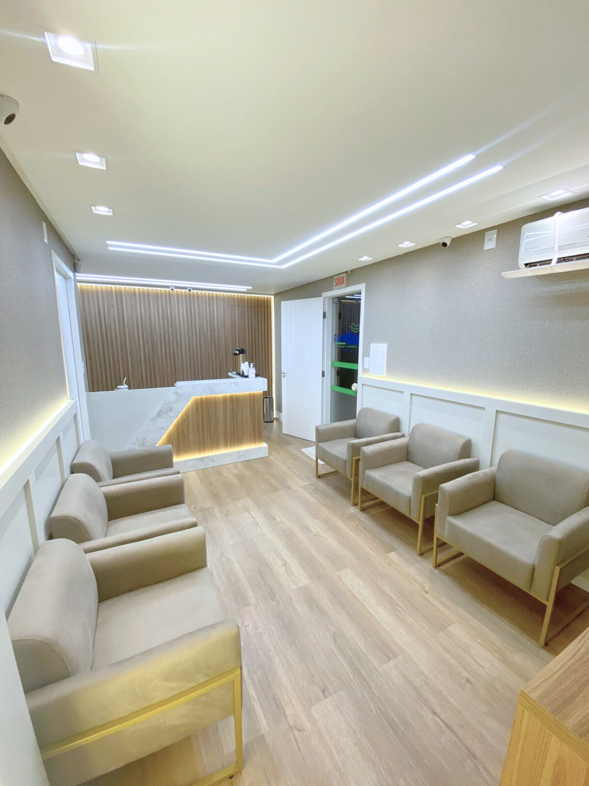 Paciente satisfeito com tratamento